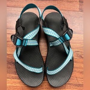 Chaco z/1 classic Vibram Light Blue Hiking Sandals 10